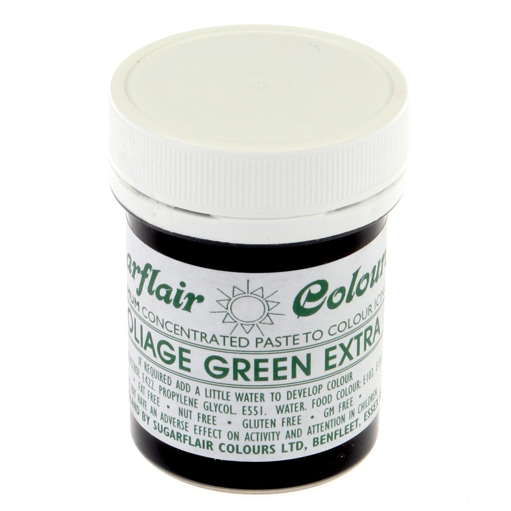31438 Sugarflair FOLIAGE GREEN EXTRA max concentrated paste gel