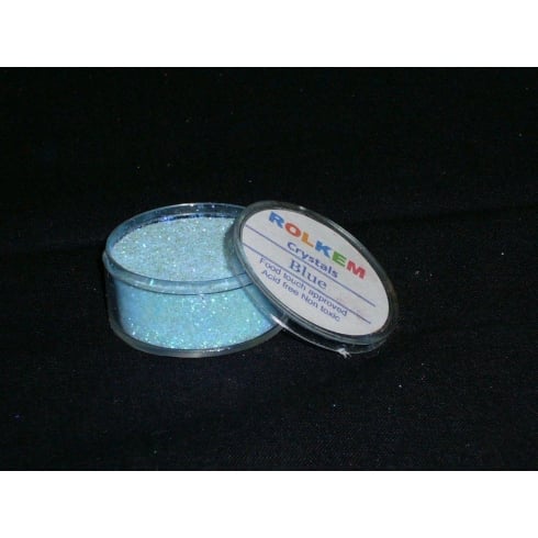 31082 Rolkem Crystal Non Toxic Sugarcraft Glitter Colours 10ml B