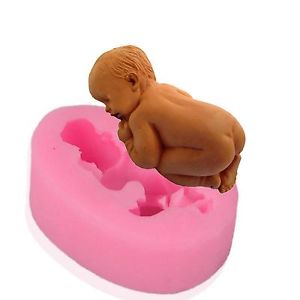 2000887 Decorating Sleeping Baby Shape Soap Mold