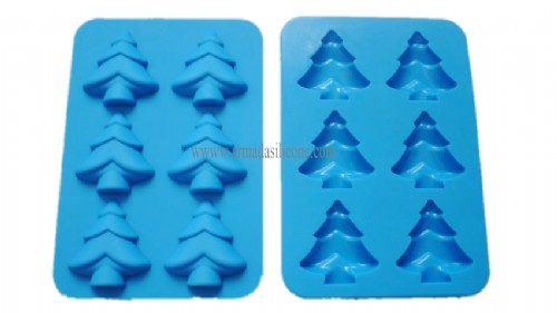 2000433 Silicon Christmas Mould Tray