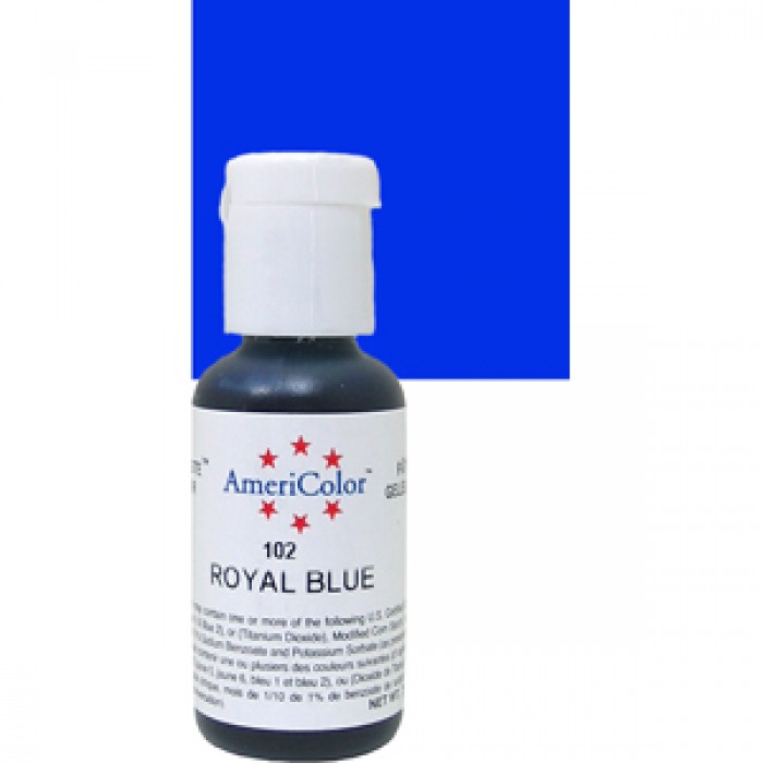 30666 Americolor Soft Gel Paste Food Color, Royal Blue 22 Ml