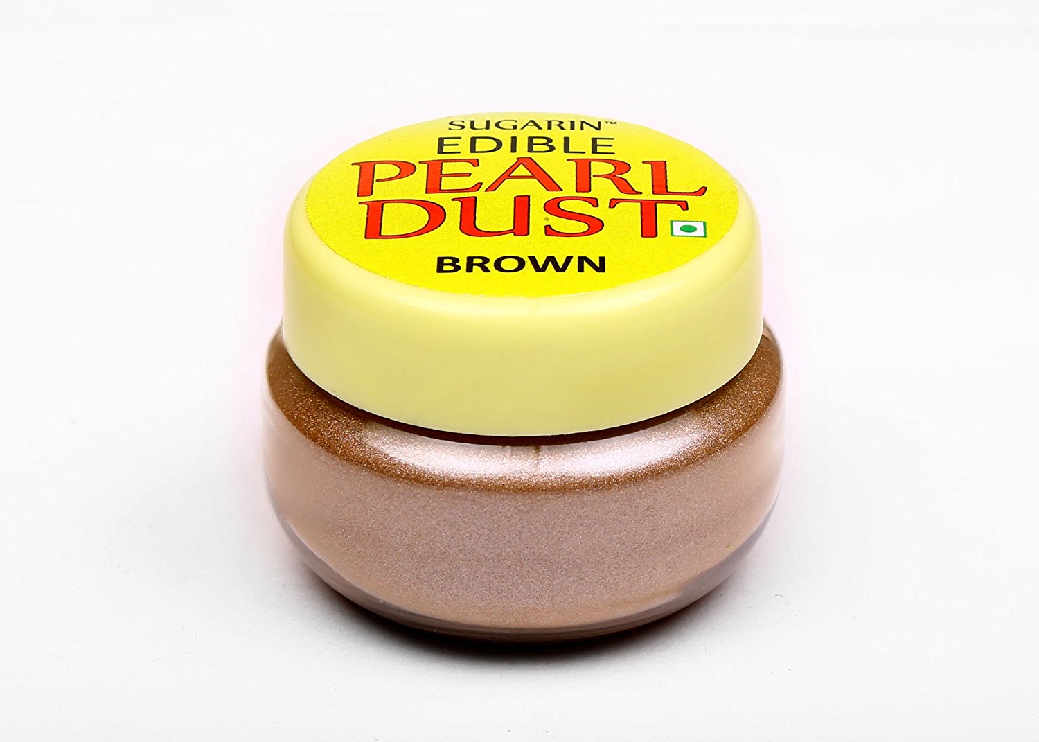31705 SUGARIN Edible Pearl Dust, Brown, 4.25 gm