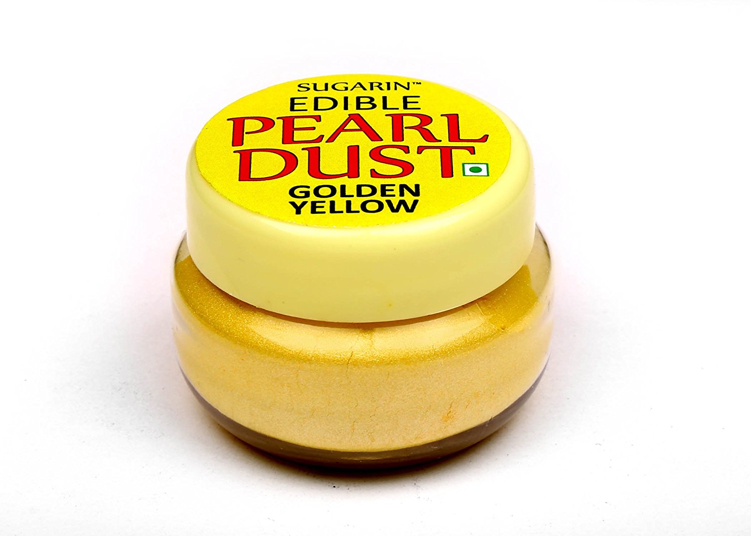 31702 SUGARIN Edible Pearl Dust, Golden Yellow, 4.25 gm