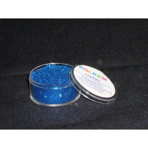 31085 Rolkem Crystal Non Toxic Sugarcraft Glitter Colours 10ml S