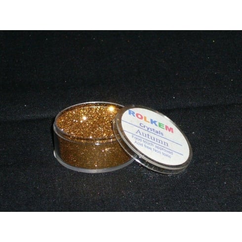 31094 Rolkem Crystal Non Toxic Sugarcraft Glitter Colours 10ml A