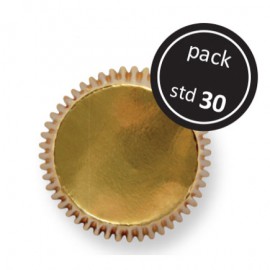 2000656 Gold Std Cupcake Cases Pkt 30