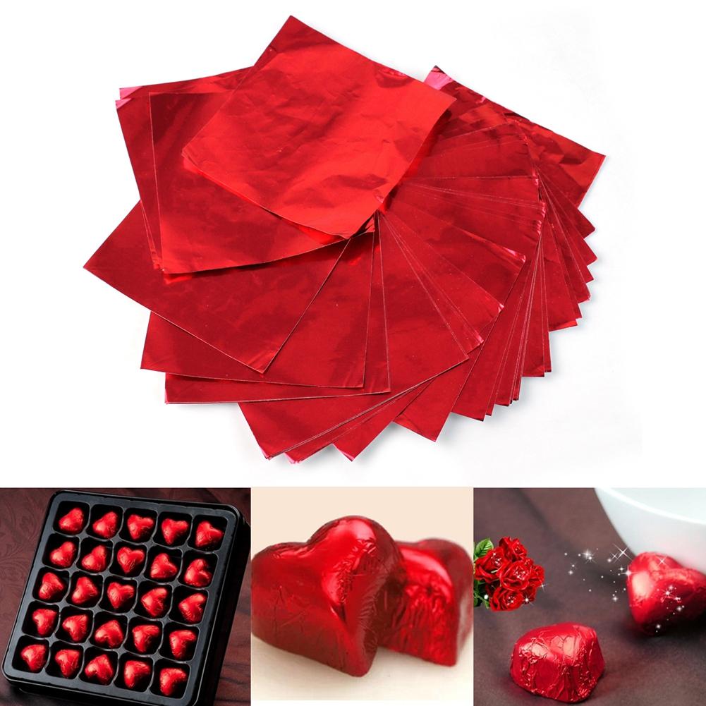 2001373 Chocolate Wrapping Foil Red