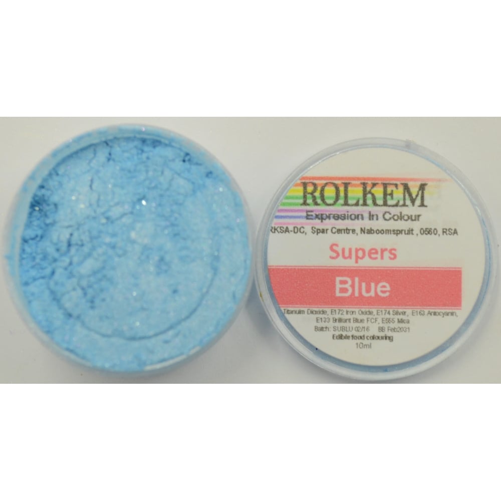 31145 Rolkem Super Colour Sugarcraft Dust Food Colouring 10ml 
